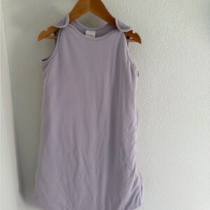 Hanna Anderson Ribbed Lilac Sleepsack